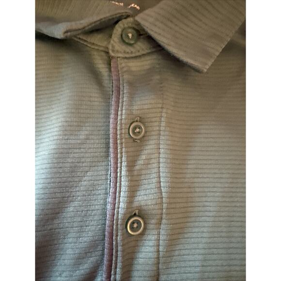 Mens UNDER ARMOUR Green Polo Shirt 3xl Heatgear - Picture 3 of 6